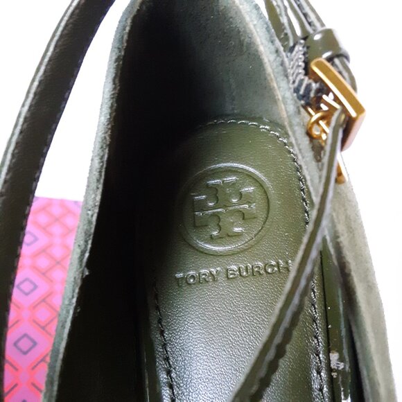 Tory Burch Ashton T-strap Mary Jane Flat Women's Shoes size 5M - Picture 8 of 11